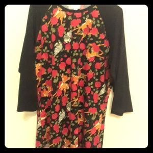 Disney Bambi and Thumper 3/4 sleeve shirt lularoe